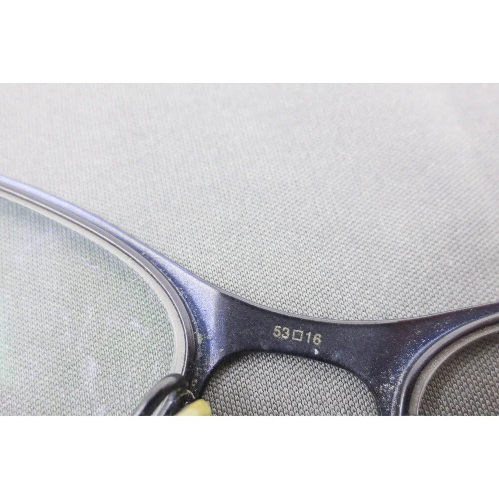 Lulu Guinness L777 Navy Blue Tortoise Cat Eye Eyeglass Frames 53-16-140